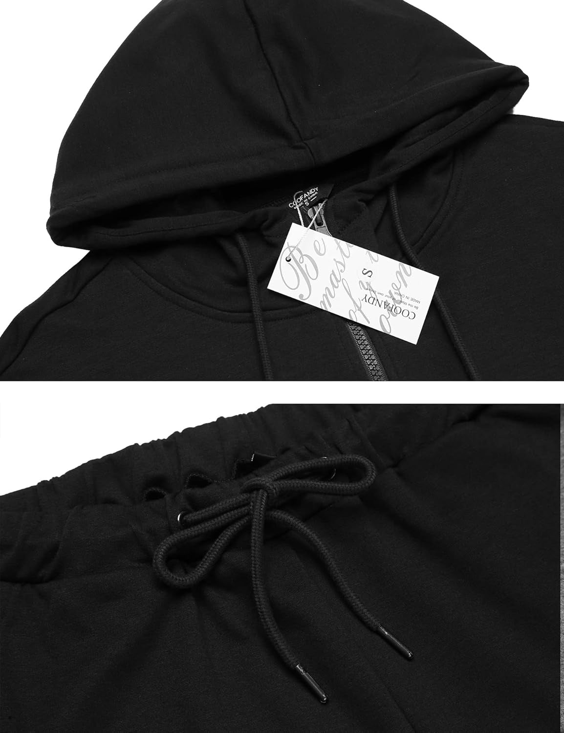 Sweatsuits for Men 2 Piece Tracksuit Sets Full Zip Hoodie Sweatpants for Men Casual Sports Jogging Suits S-4XL