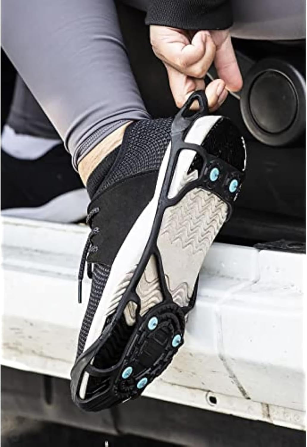 Everyday G3 Ice Cleats for Shoes & Boots - Traction Spikes for Men & Women to Improve Grip on Snow & Ice