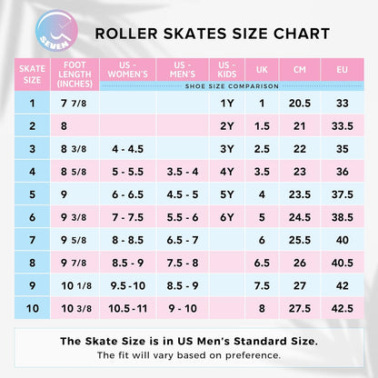 C7Skates Dark Magic Quad Roller Skates