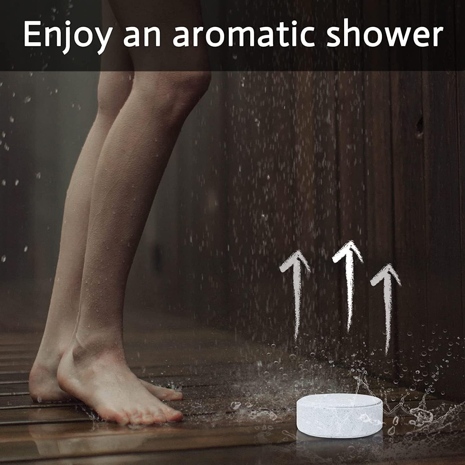 Shower Steamers Aromatherapy for Women or Men, Organic with Chamomile Rose Lavender Mint Watermelon Eucalyptus Essential Oil, 18-Pack Shower Bombs Birthday Gift